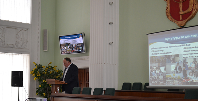 Віктор Смирнов прозвітував про роботу Подільської районної в місті Києві державної адміністрації за 2018 рік (фото, відео, презентація)
