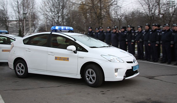 Гуманітарна допомога бійцям АТО від інспекторів ДАІ