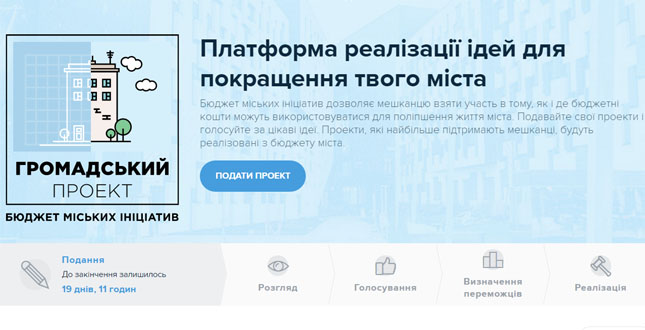 Долучайтеся до голосування за проекти, що пропонуються реалізувати в Подільському районі (+ інструкція)